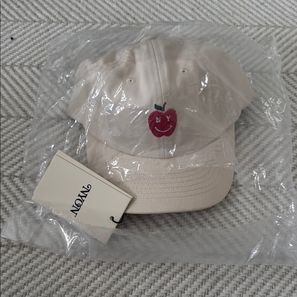 NYON New York Or Nowhere Kids Mascot Nylon 'Dad' Hat - Cream